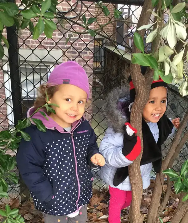 Kids outdoor playing